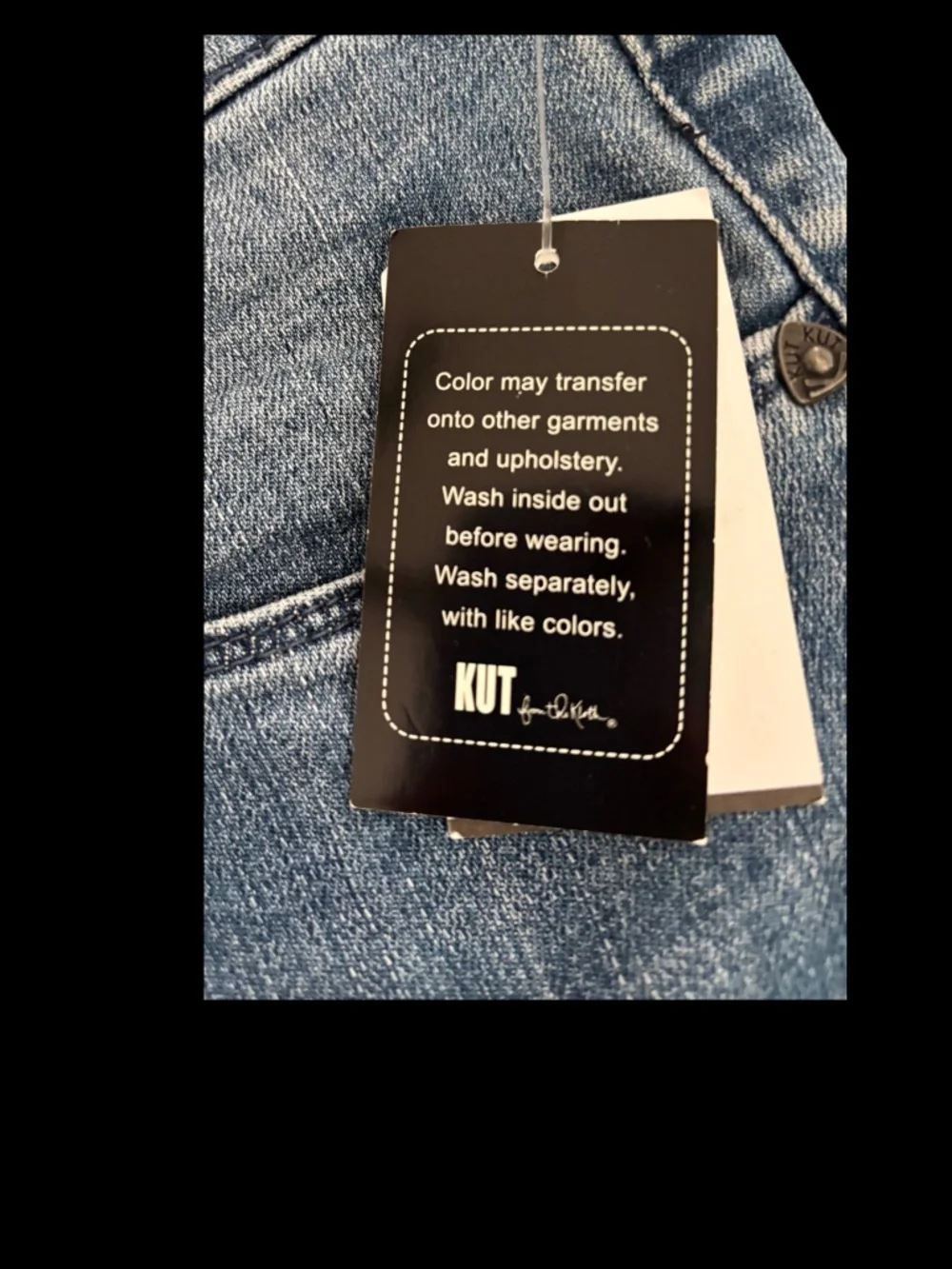 Kut From The Kloth Plus Size Chrissy Flare 5 Pocket Jeans Size 24W NWT - Picture 5 of 5
